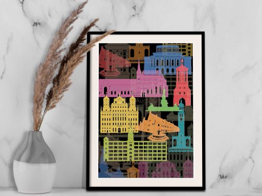 Augsburg Kunstdruck Augsburg